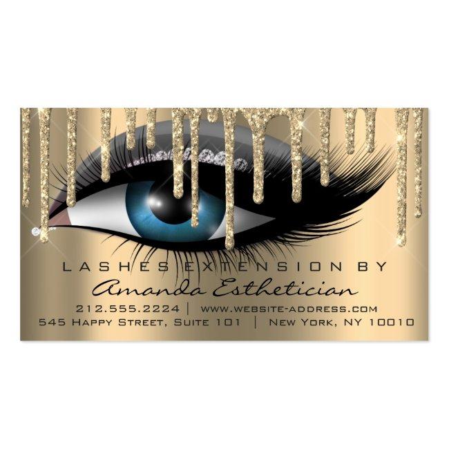 Aftercare Instructions Eyelash Extension Vip Business Card