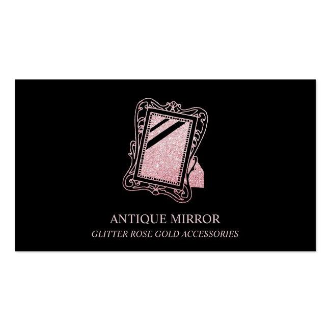 Antique Table Mirror Business Card