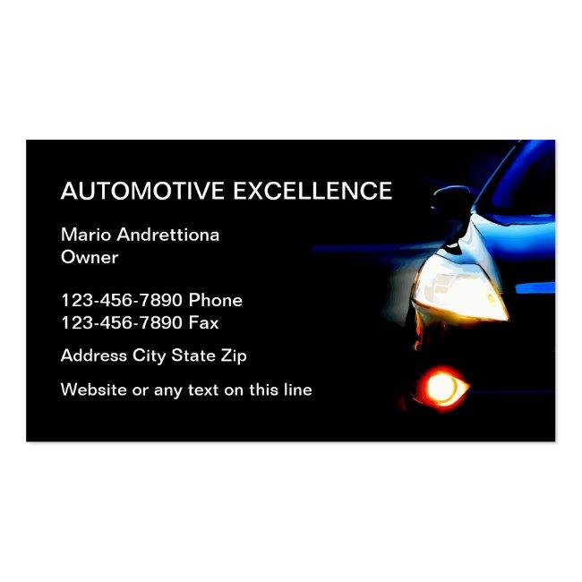 Automotive Business Services Business Card