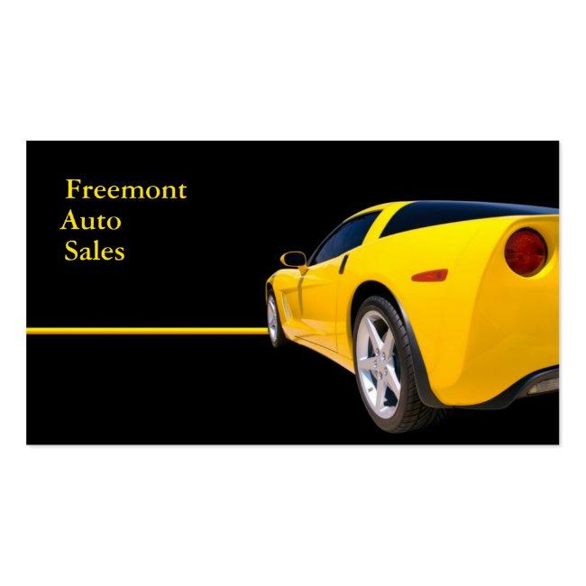 Automotive Dealership Business Card