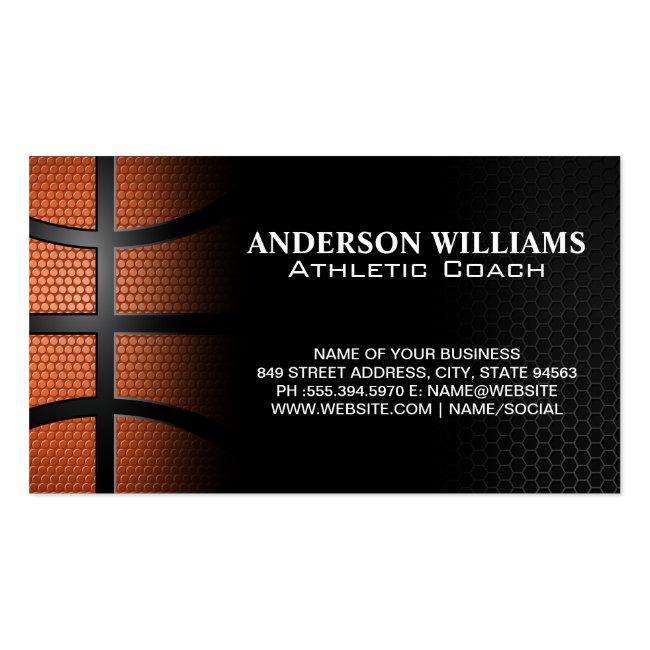 Basketball | Athletics Sports Business Card