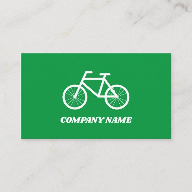 Bike Rental Bicycle Logo Business Card Template