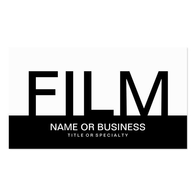 Bold Film Business Card