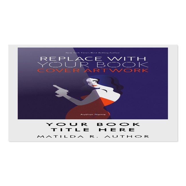 Book Launch | Author Promotional Cover Artwork Business Card