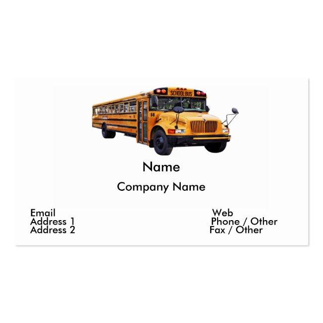 Bus Driver Business Card