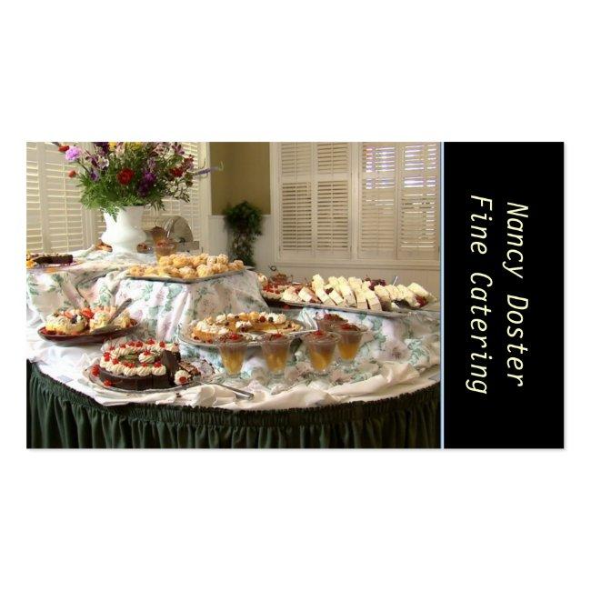 Catering Bakery Business Card