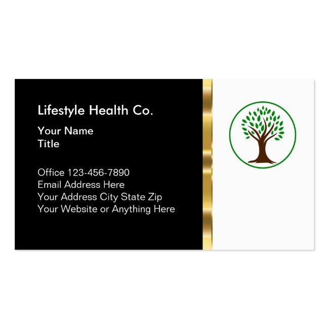 Classy Healthcare Professional Business Business Card