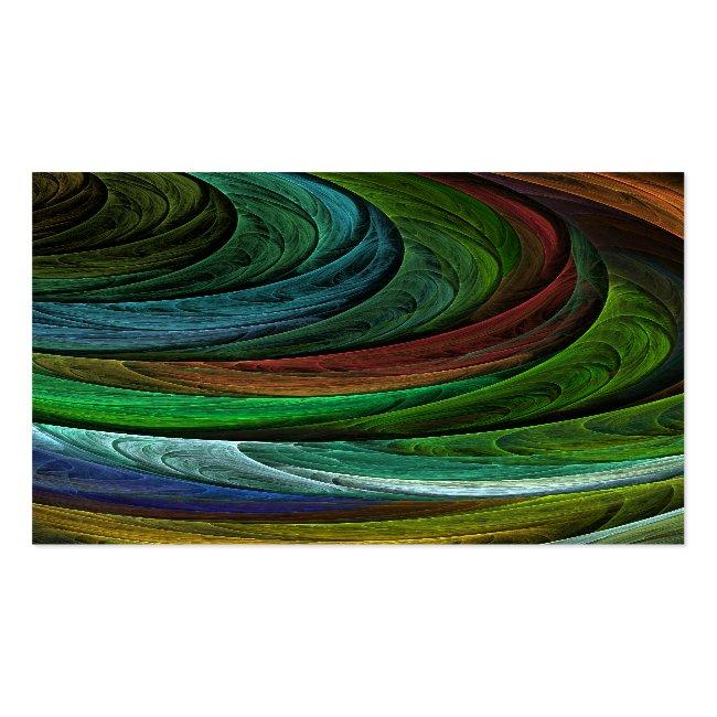 Color Glory Abstract Art Business Card