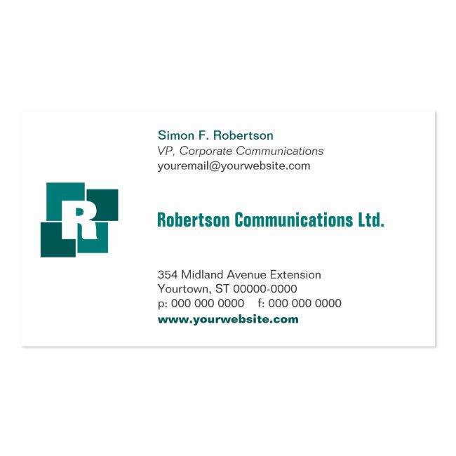 Corporate Squares Business Card