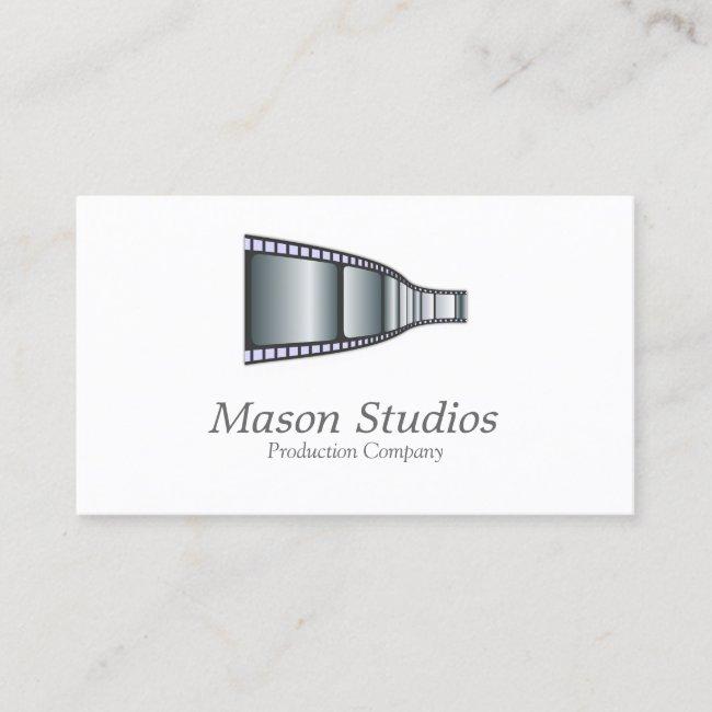 Elegant Movie / Film Strip Business Card
