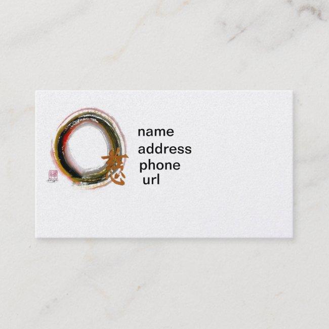 Enso - Compassion Business Card