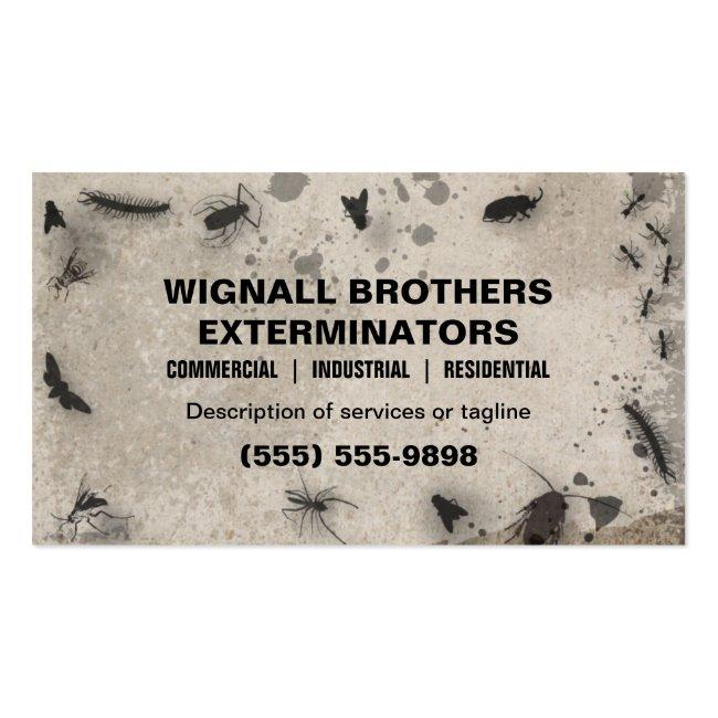 Exterminator Business Card