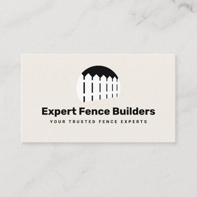 Fence Installer And Repair Business Card