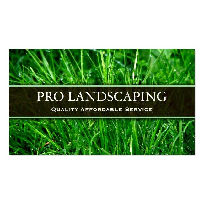 Gardener / Landscaping Business Card