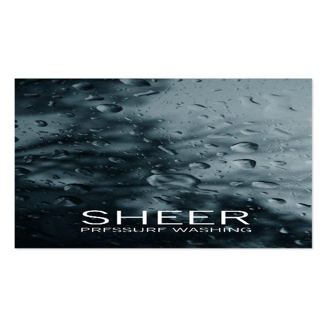 Gc | Sheer Water Gray Business Card