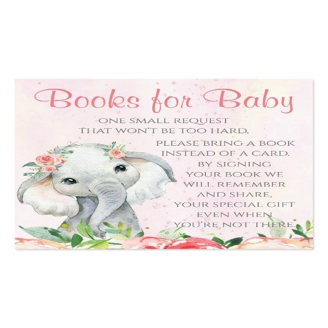Girl Elephant Book Request Cards