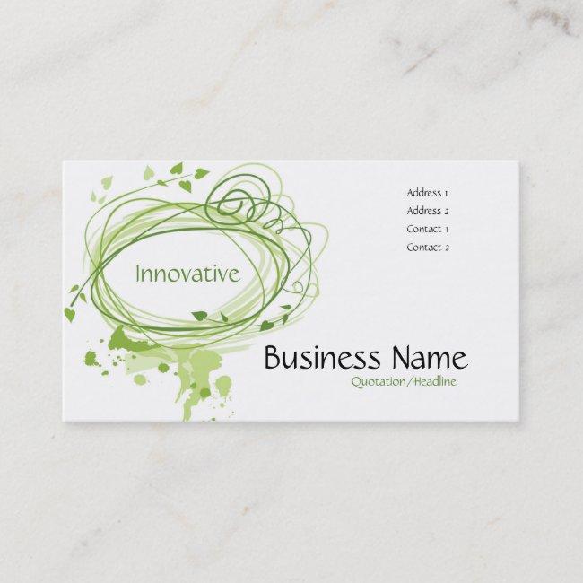 Green Vines Business Card