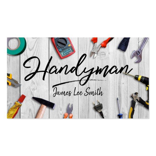 Handyman Services Business Card