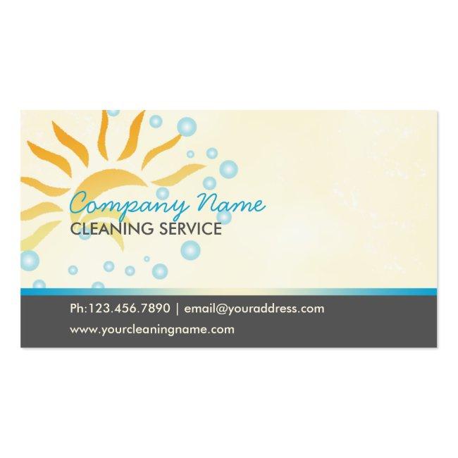 House Cleaning Business Business Card
