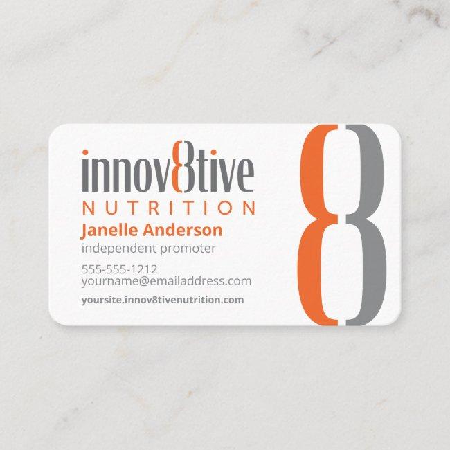 Innov8tive Nutrition Promotor Business Card