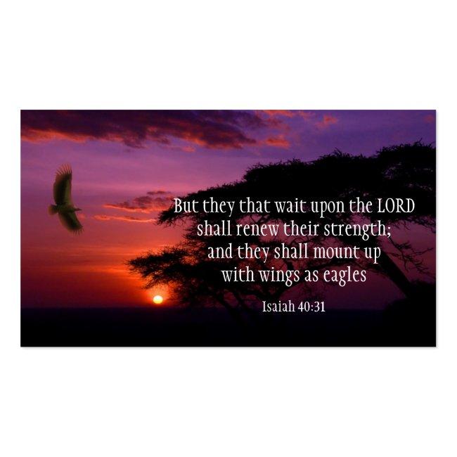 Isaiah 40:31 Scripture Cards