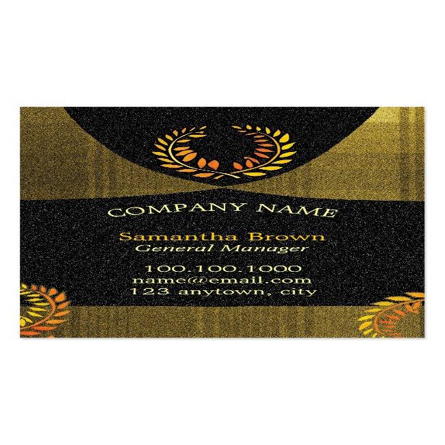 Laurel Wreath Corporate Business Card