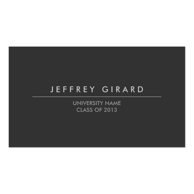 Law Student Modern Business Card