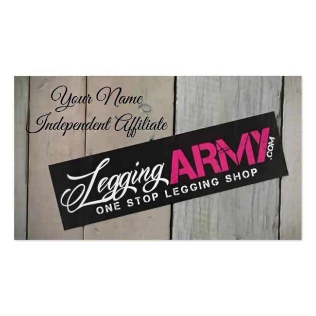 Legging Army Business Card