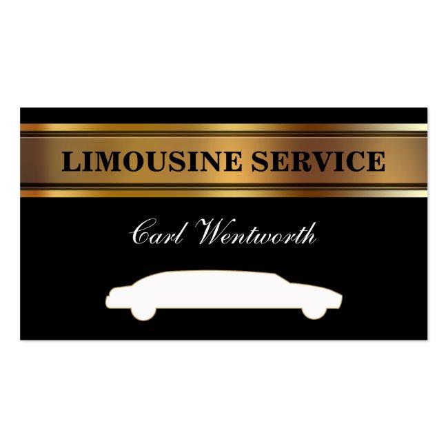 Limo Driver Business Cards