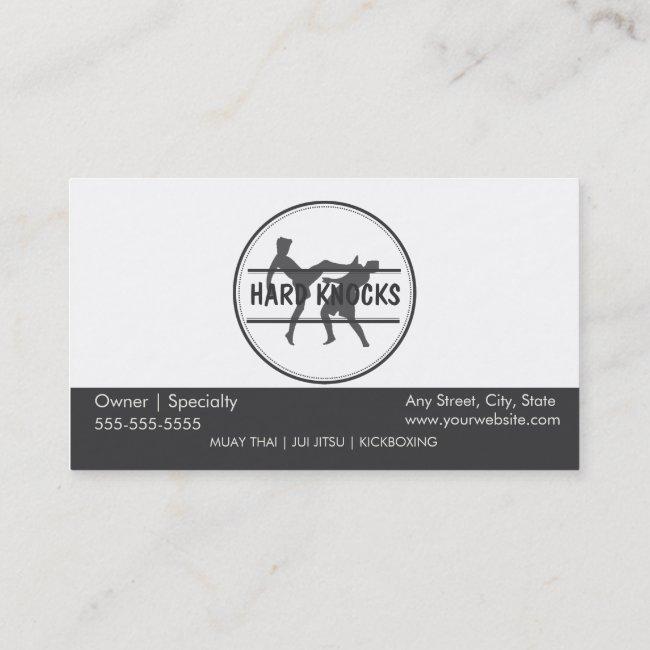 Mixed Martial Arts Business Card