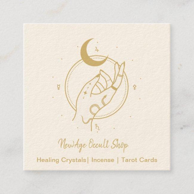 New Age Occult Shop Square Business Card