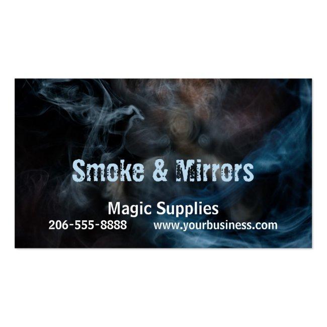 Painting With Smoke Business Card