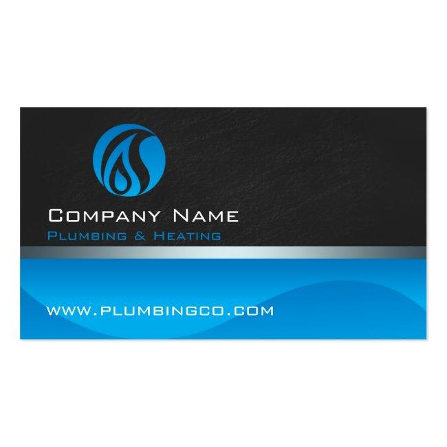 Plumbing And Heating Business Cards
