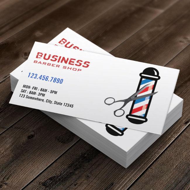 Professional Barber/barbershop Business Cards