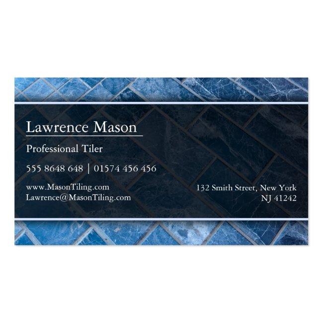 Professional Flooring And Tiler - Business Card