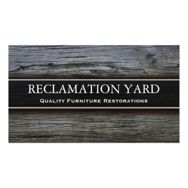 Reclamation / Salvage Yard Business Card
