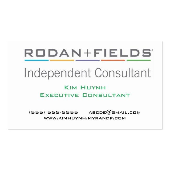 Rodan And Fields Business Card