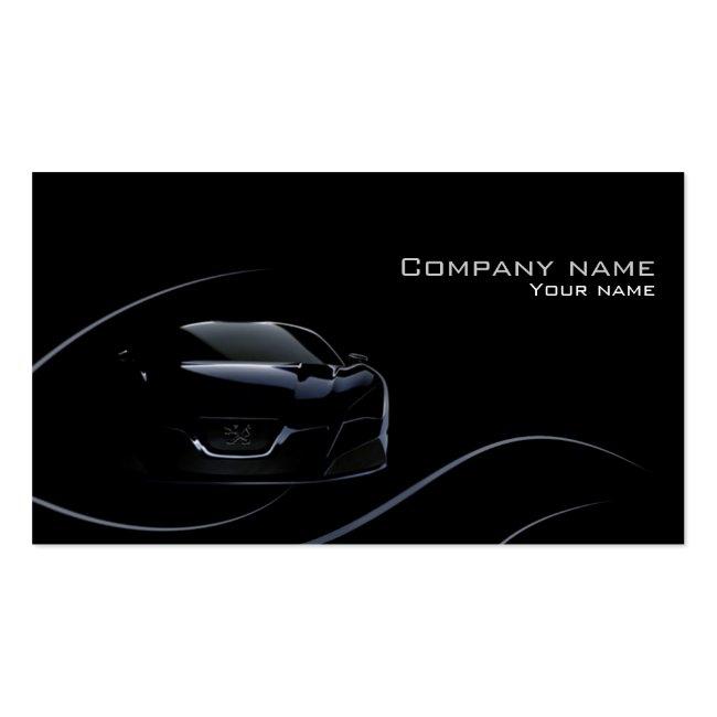 Stylish Automotive Business Card