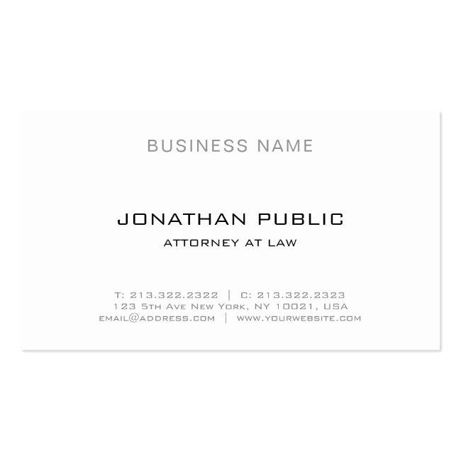 Template Law Office Attorney Lawyer Professional Business Card