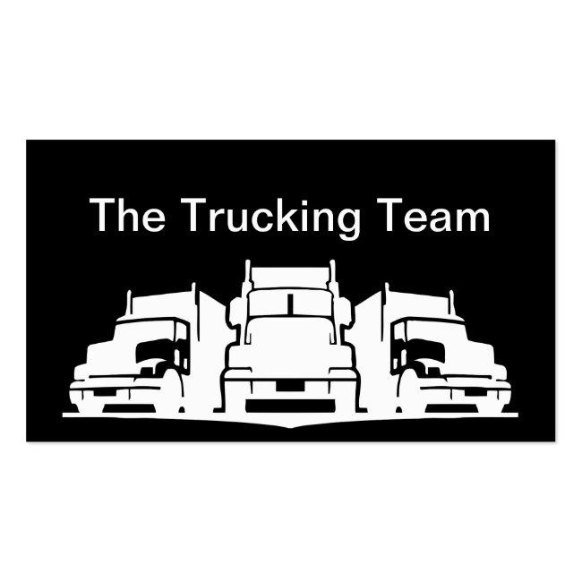 Truck Driver Business Cards
