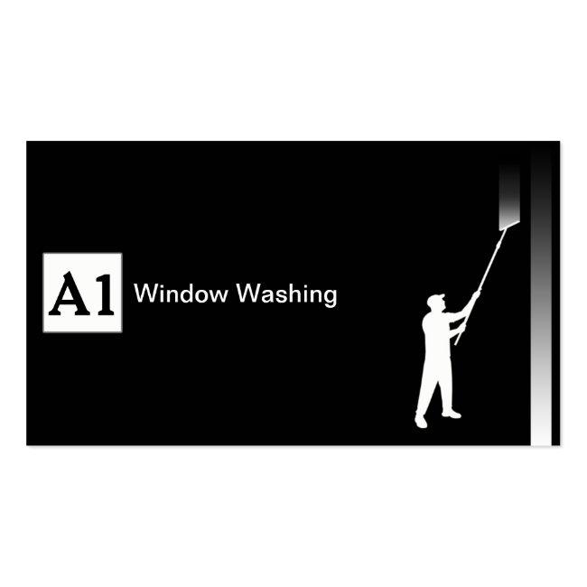Window Washer Business Card