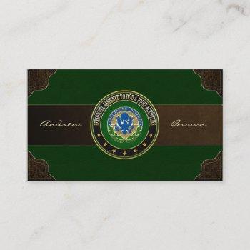 [154] dod & joint activities dui special edition business card