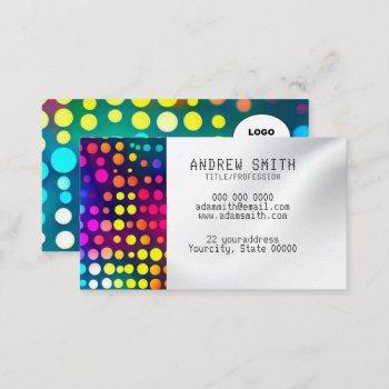 add your own image braille business card
