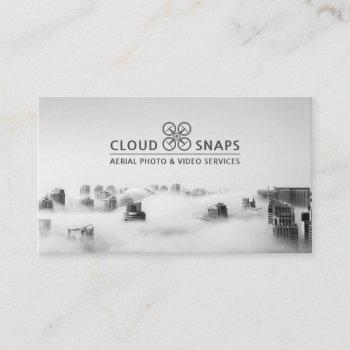 aerial drone photography business card