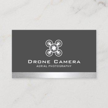 aerial photography drone service photographer business card
