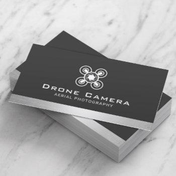 aerial photography drone service photographer business card