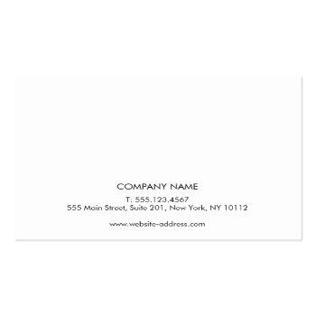 Small Aftercare For Lash Extensions Salon Business Card Back View