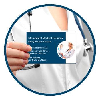 appointment medical family practice business card