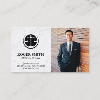 attorney at law | business school business card
