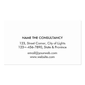 Small Attorney At Law Gold Black  Legal Scale Profession Business Card Back View